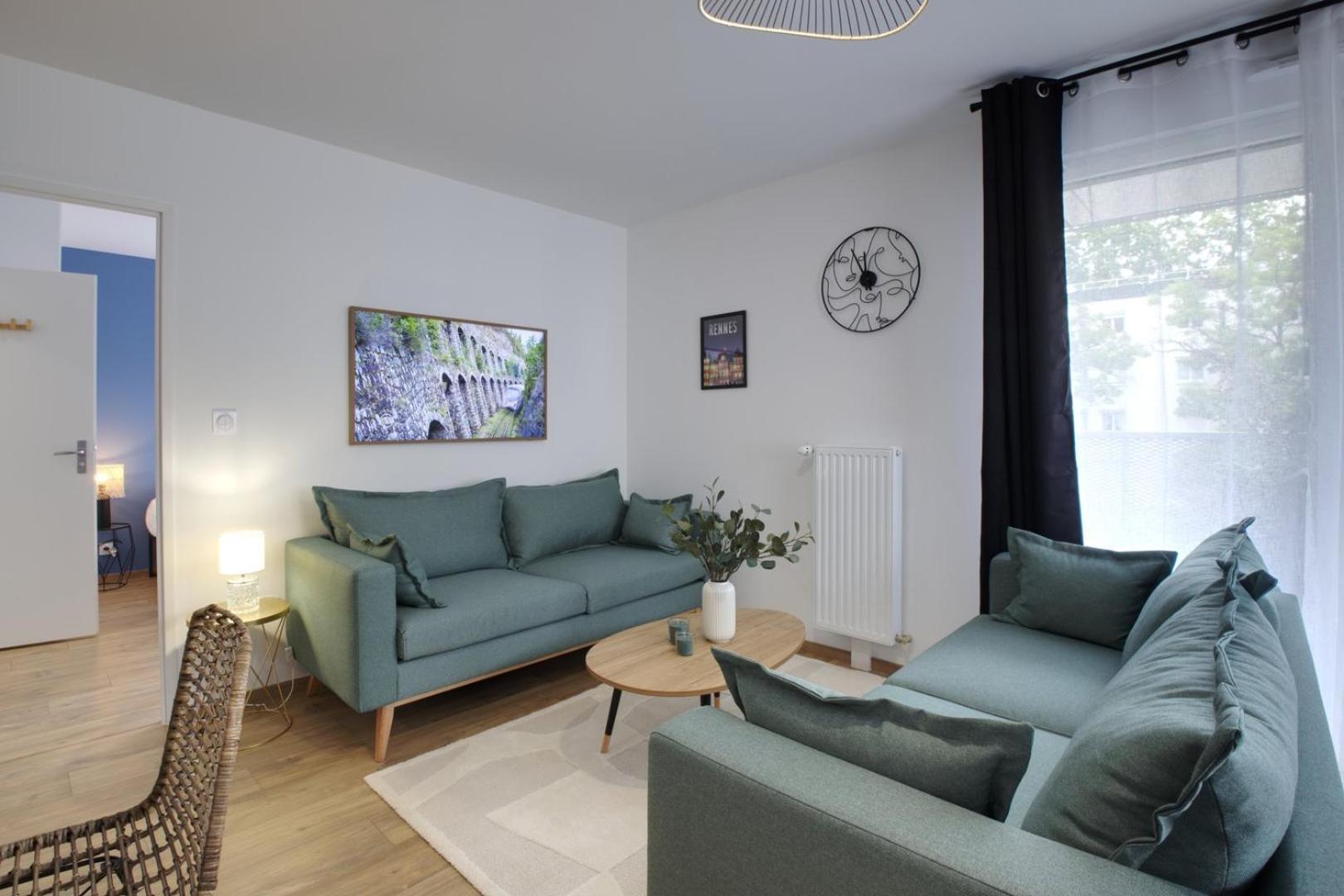 Le Normand- Appartement Neuf, 3 Chambres, Terrasse 렌 외부 사진
